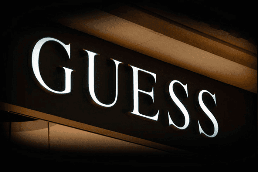 enseigne lumineuse éclairage direct inox brossé face plexiglass