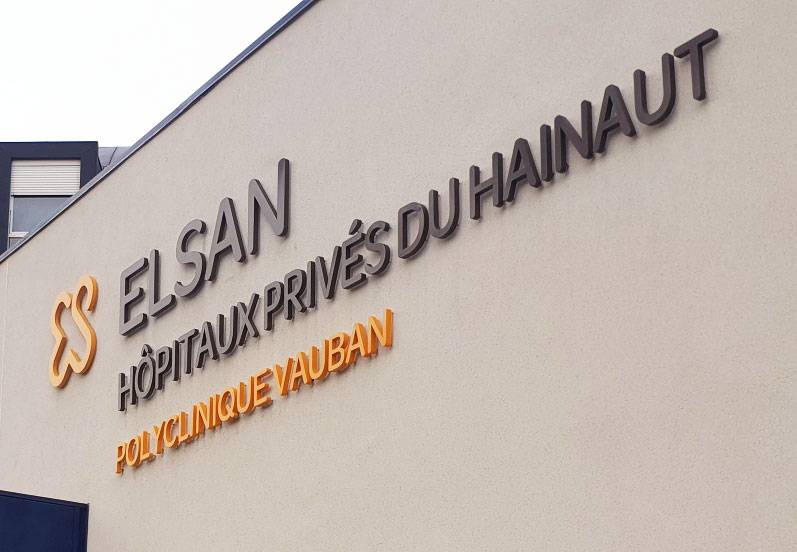Enseigne de la clinique Elsan