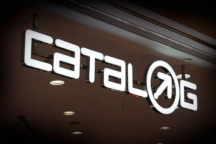 enseigne lumineuse inox miroir face plexi