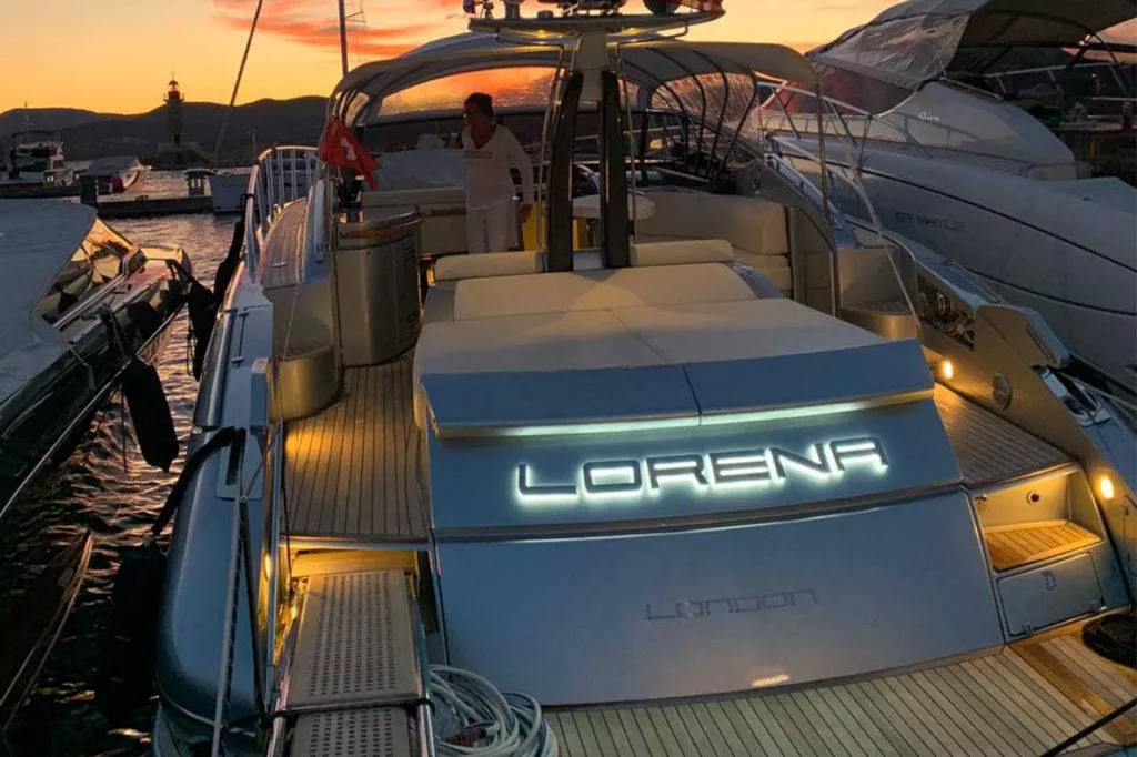 lettrage bateaux / yacht inox marin